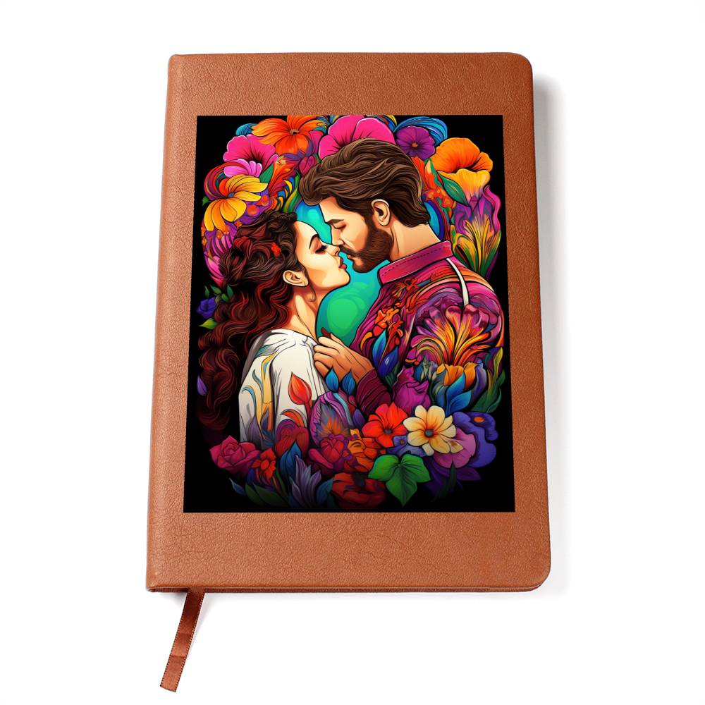 Valentine's Day Art 167 - Vegan Leather Journal