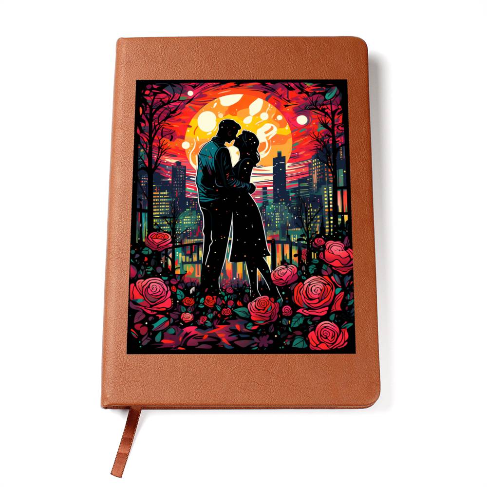 Valentine's Day Art 304 - Vegan Leather Journal