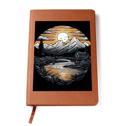 Minimalist BOHO Art 063 - Vegan Leather Journal