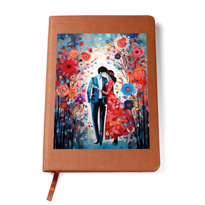 Valentine's Day Art 053 - Vegan Leather Journal