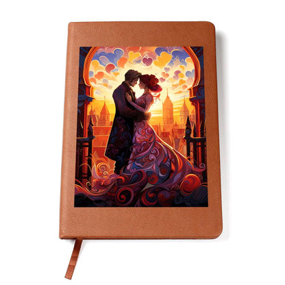 Valentine's Day Art 451 - Vegan Leather Journal
