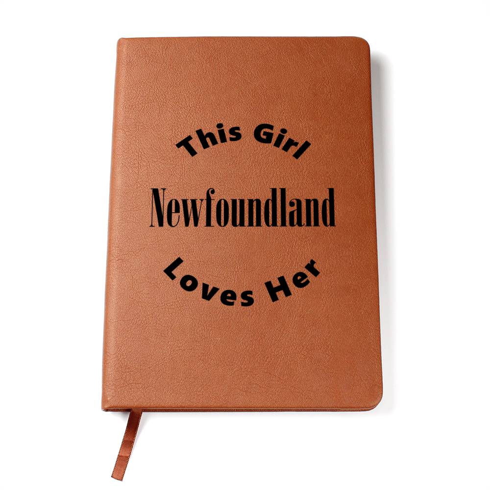 Newfoundland v2 - Vegan Leather Journal