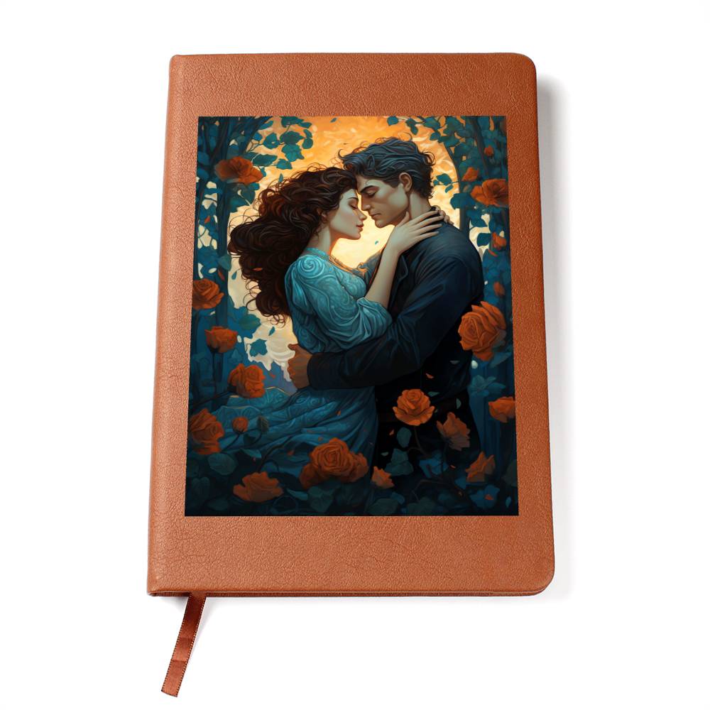 Valentine's Day Art 258 - Vegan Leather Journal