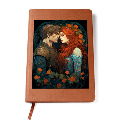 Valentine's Day Art 033 - Vegan Leather Journal