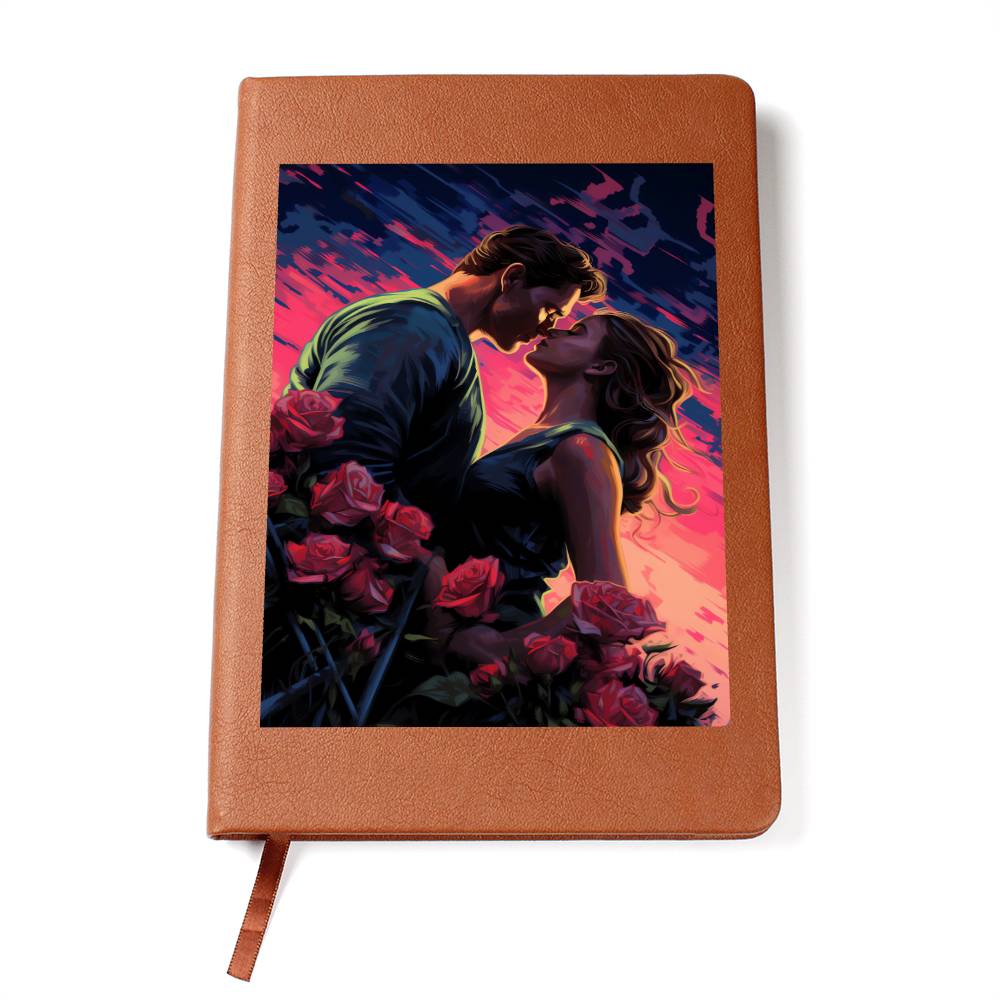 Valentine's Day Art 123 - Vegan Leather Journal