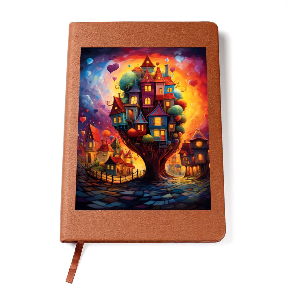 Valentine's Day Art 231 - Vegan Leather Journal