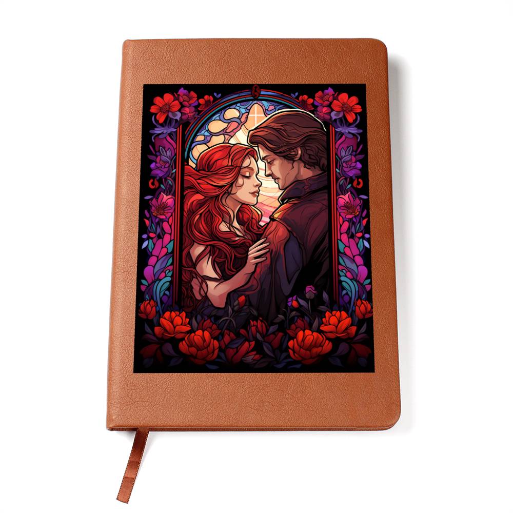 Valentine's Day Art 321 - Vegan Leather Journal