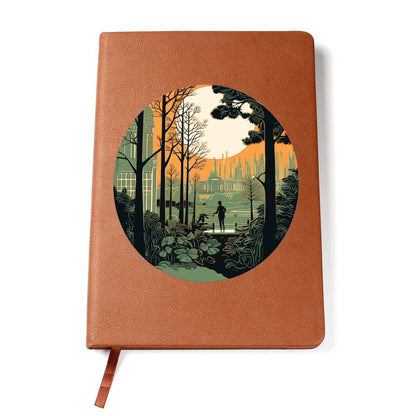 Minimalist BOHO Art 076 - Vegan Leather Journal