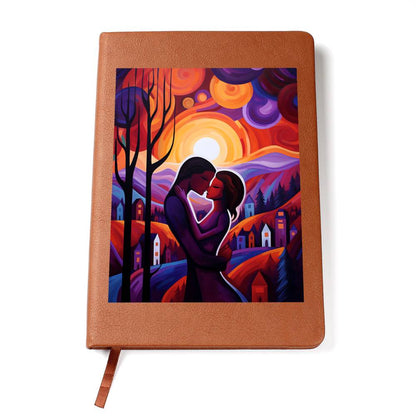 Valentine's Day Art 328 - Vegan Leather Journal