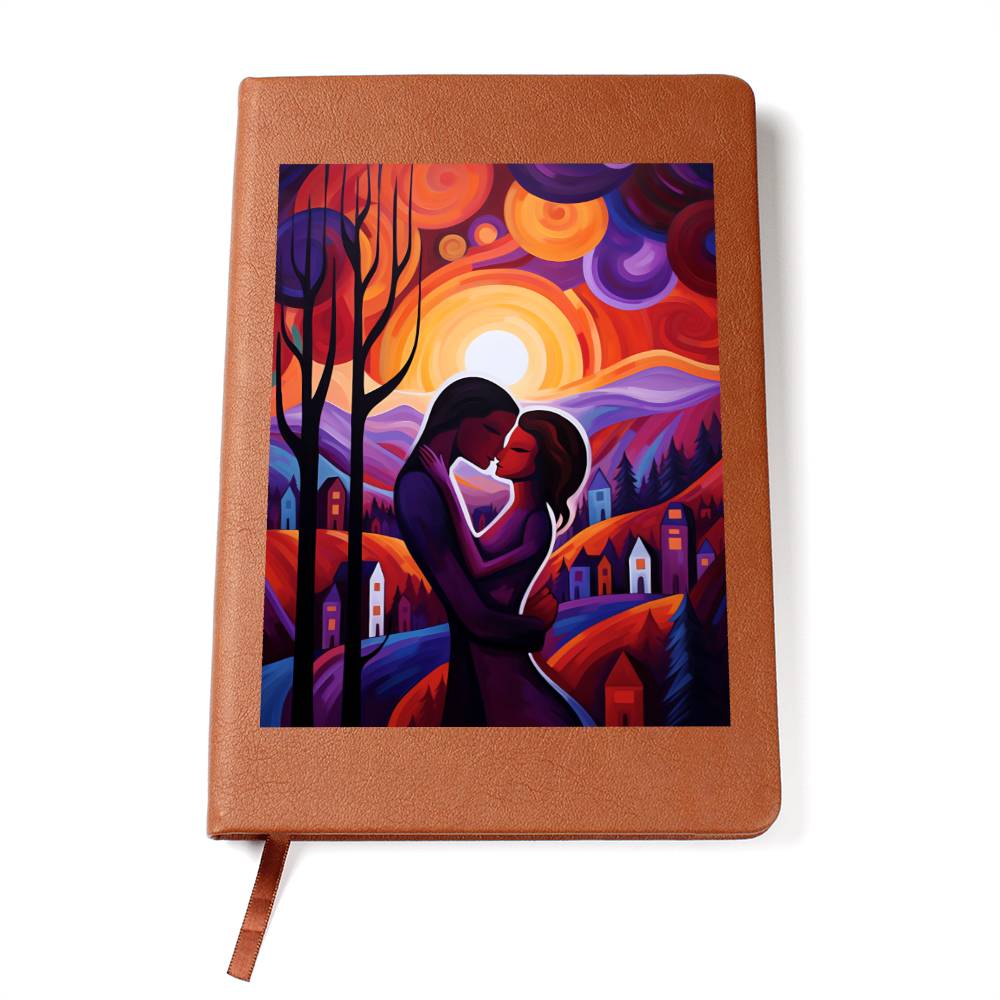 Valentine's Day Art 328 - Vegan Leather Journal