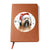 Christmas Dog - Briard - Vegan Leather Journal