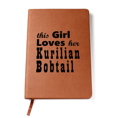 Kurilian Bobtail - Vegan Leather Journal