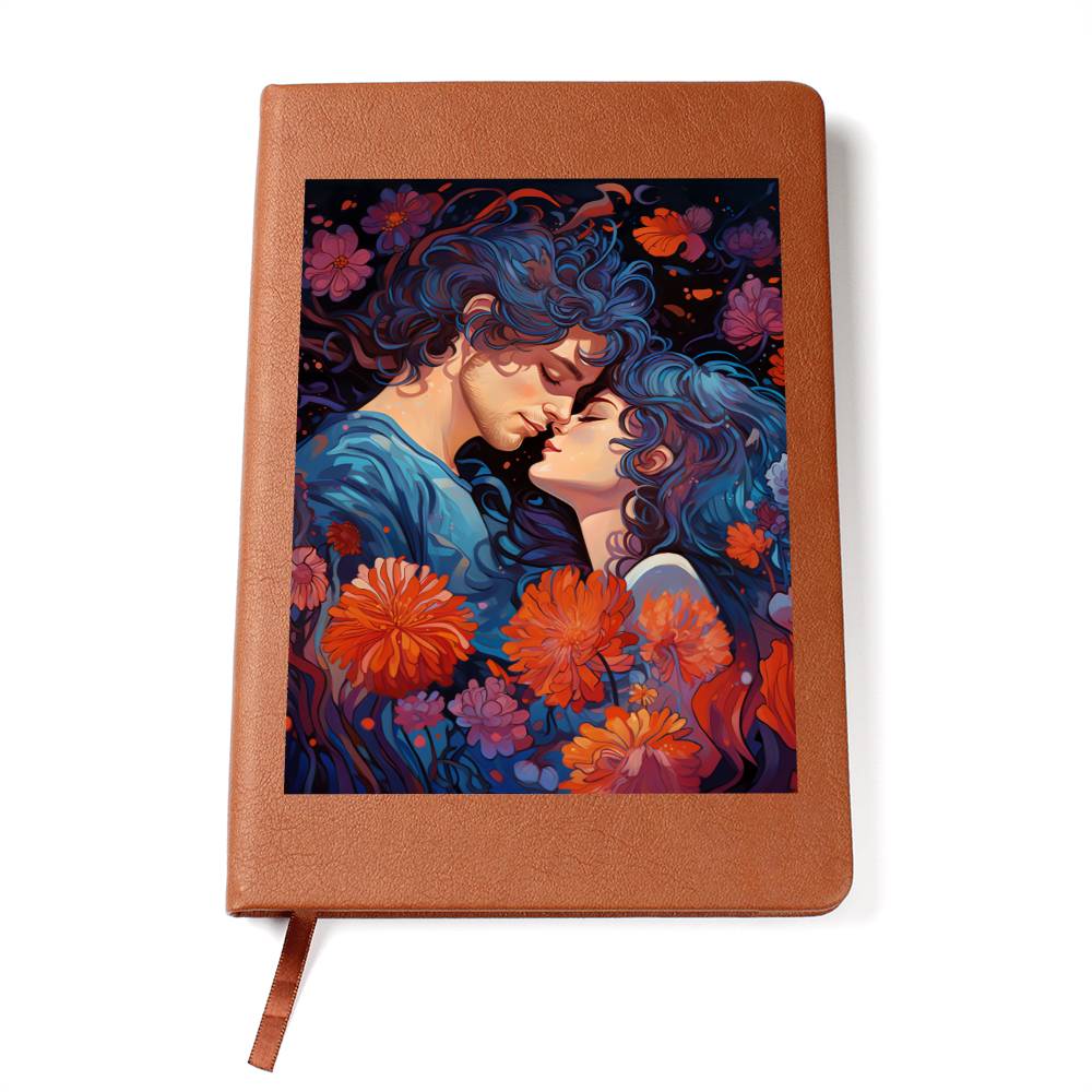 Valentine's Day Art 482 - Vegan Leather Journal