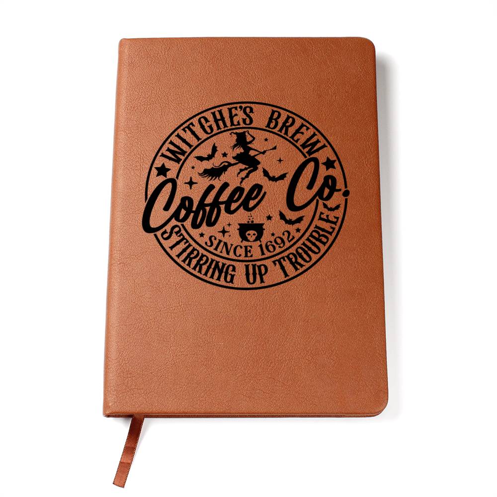 Vintage Halloween Signs 29 - Vegan Leather Journal