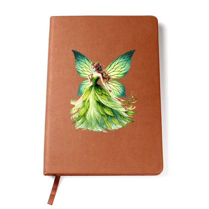Magical Nature Forest Fairy 06 - Vegan Leather Journal
