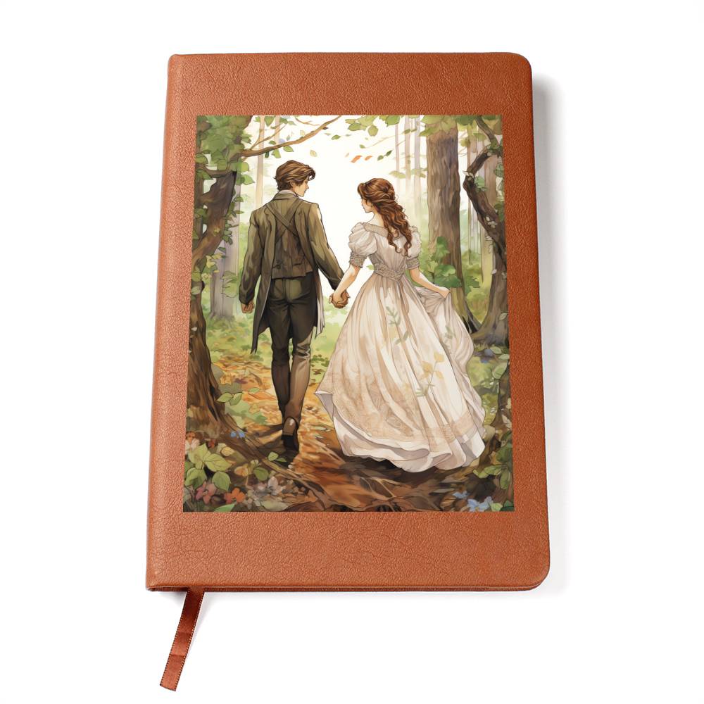 Valentine's Day Art 267 - Vegan Leather Journal