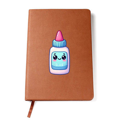 Cute Back to School Sticker 101 - Vegan Leather Journal