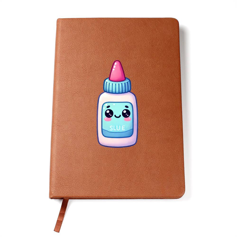 Cute Back to School Sticker 101 - Vegan Leather Journal