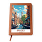 Famous Travel Destinations - Bruge, Belgium - Vegan Leather Journal
