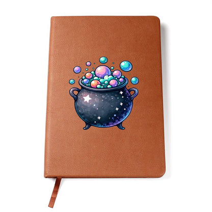 Cute Halloween Sticker 076 - Vegan Leather Journal