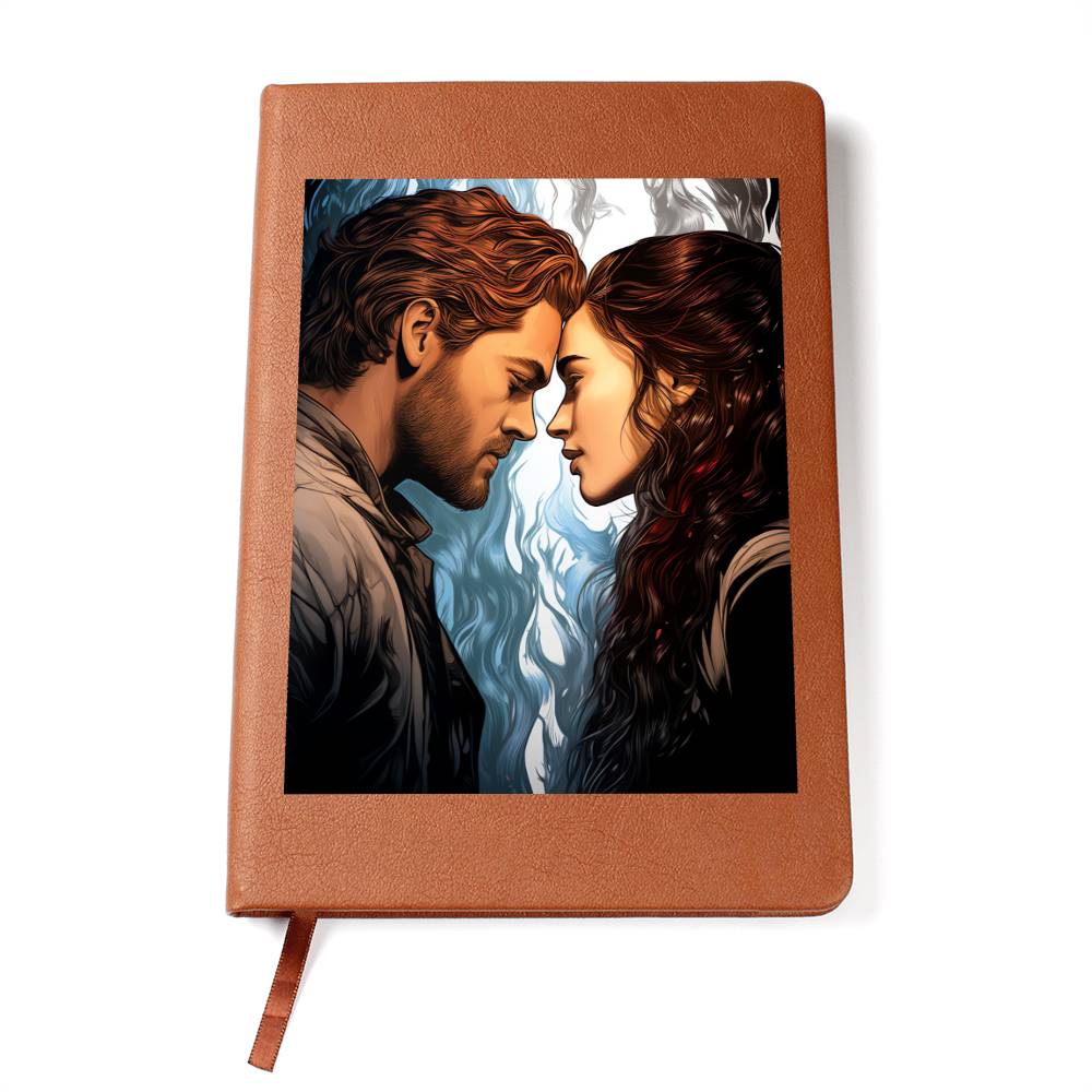 Valentine's Day Art 201 - Vegan Leather Journal