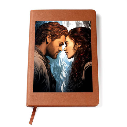 Valentine's Day Art 201 - Vegan Leather Journal