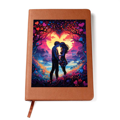 Valentine's Day Art 116 - Vegan Leather Journal