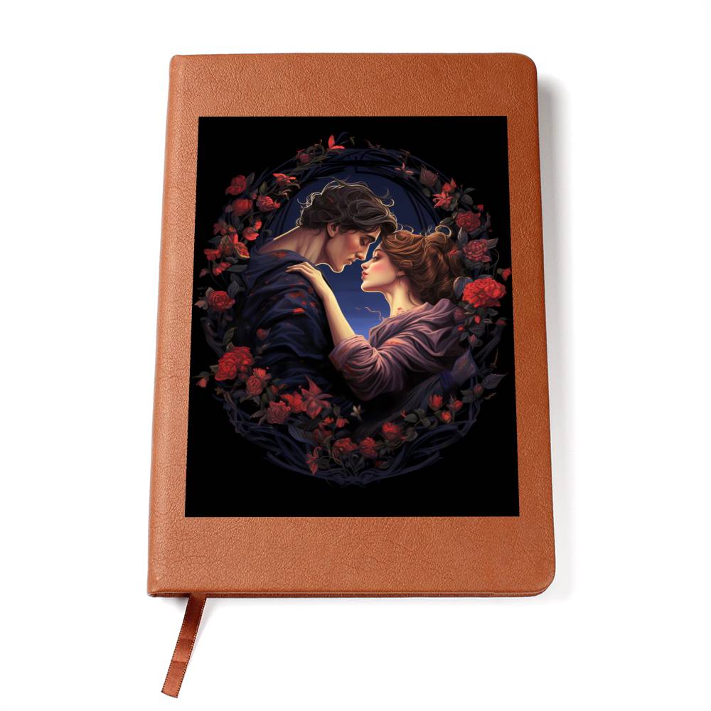 Valentine's Day Art 414 - Vegan Leather Journal