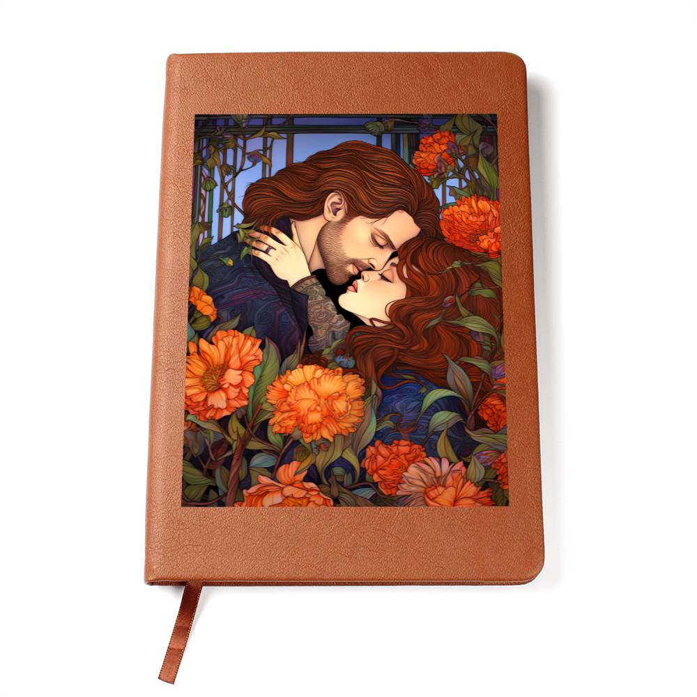 Valentine's Day Art 473 - Vegan Leather Journal