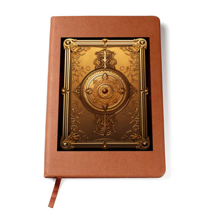 Ornate Gold Cover 060 - Vegan Leather Journal
