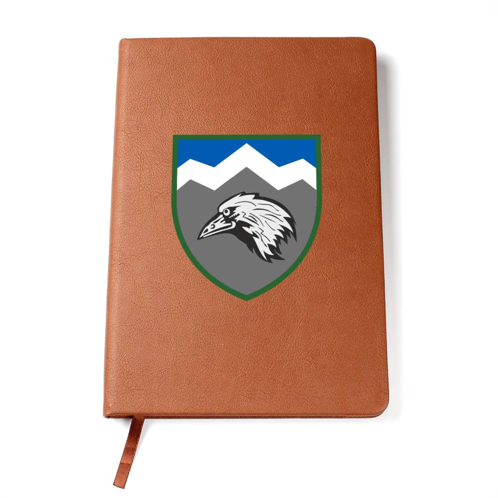 109th Mountain Assault Battalion (Ukraine) - Vegan Leather Journal