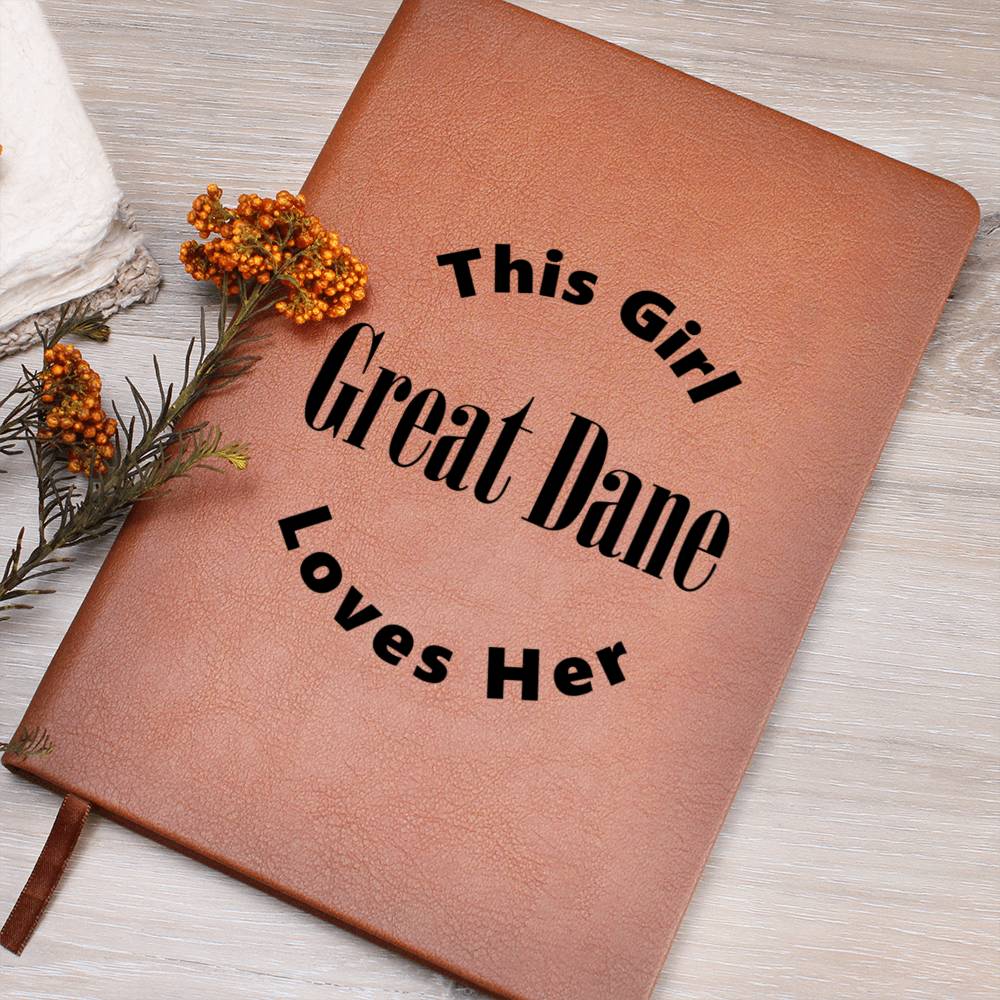 Great Dane v2 - Vegan Leather Journal