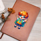 Cute Back to School Sticker 024 - Vegan Leather Journal