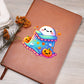 Cute Halloween Sticker 026 - Vegan Leather Journal