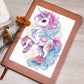 Cute Unicorn 055 - Vegan Leather Journal