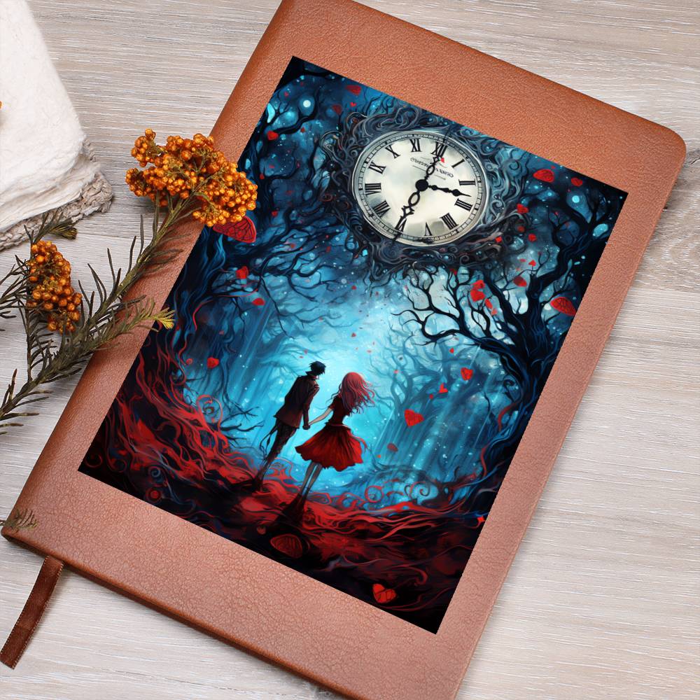 Valentine's Day Art 272 - Vegan Leather Journal