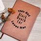 Black Mouth Cur v2 - Vegan Leather Journal