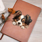 Papillon Peeking - Vegan Leather Journal