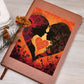 Valentine's Day Art 095 - Vegan Leather Journal