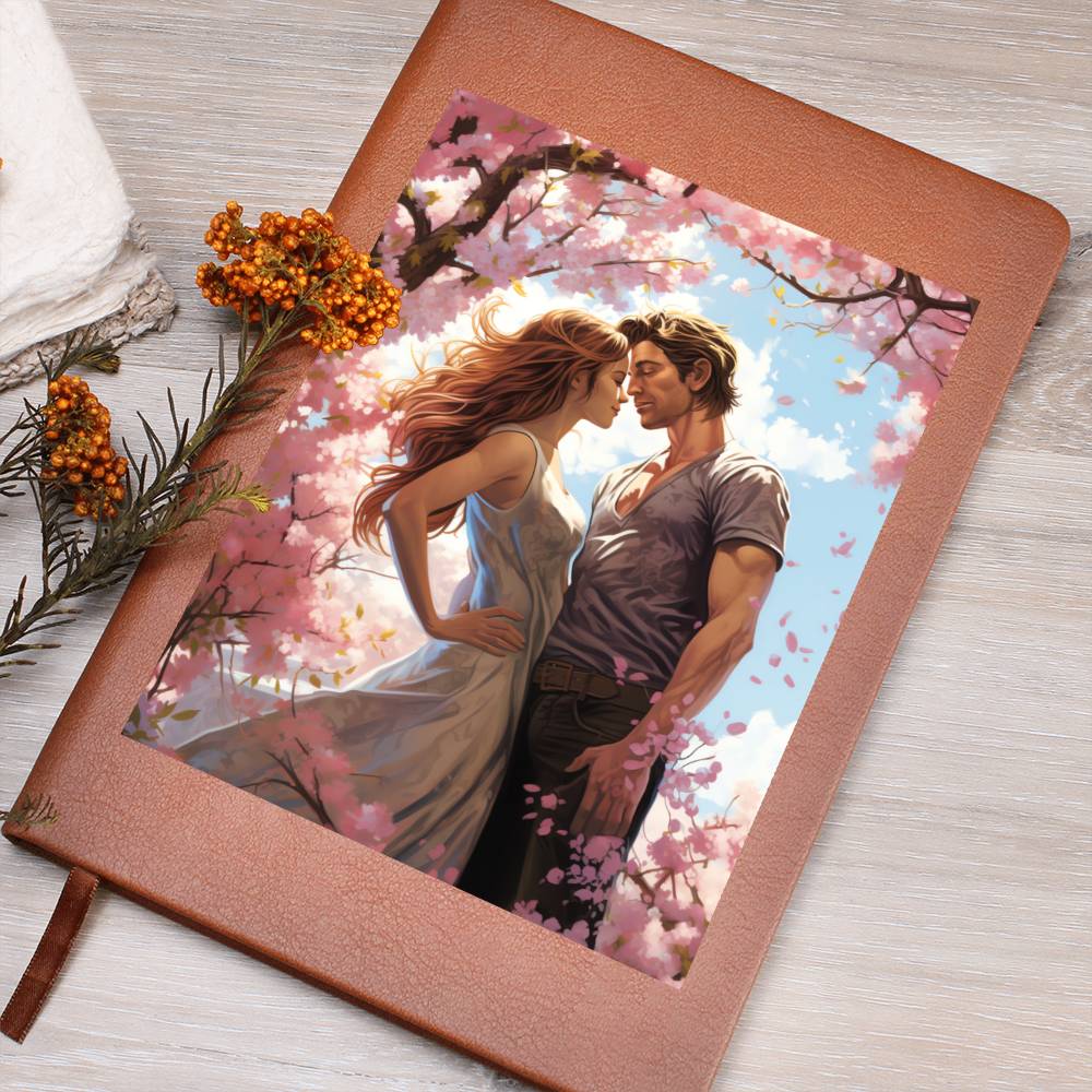 Valentine's Day Art 019 - Vegan Leather Journal