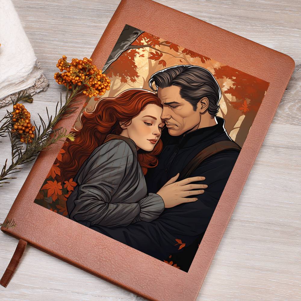 Valentine's Day Art 041 - Vegan Leather Journal