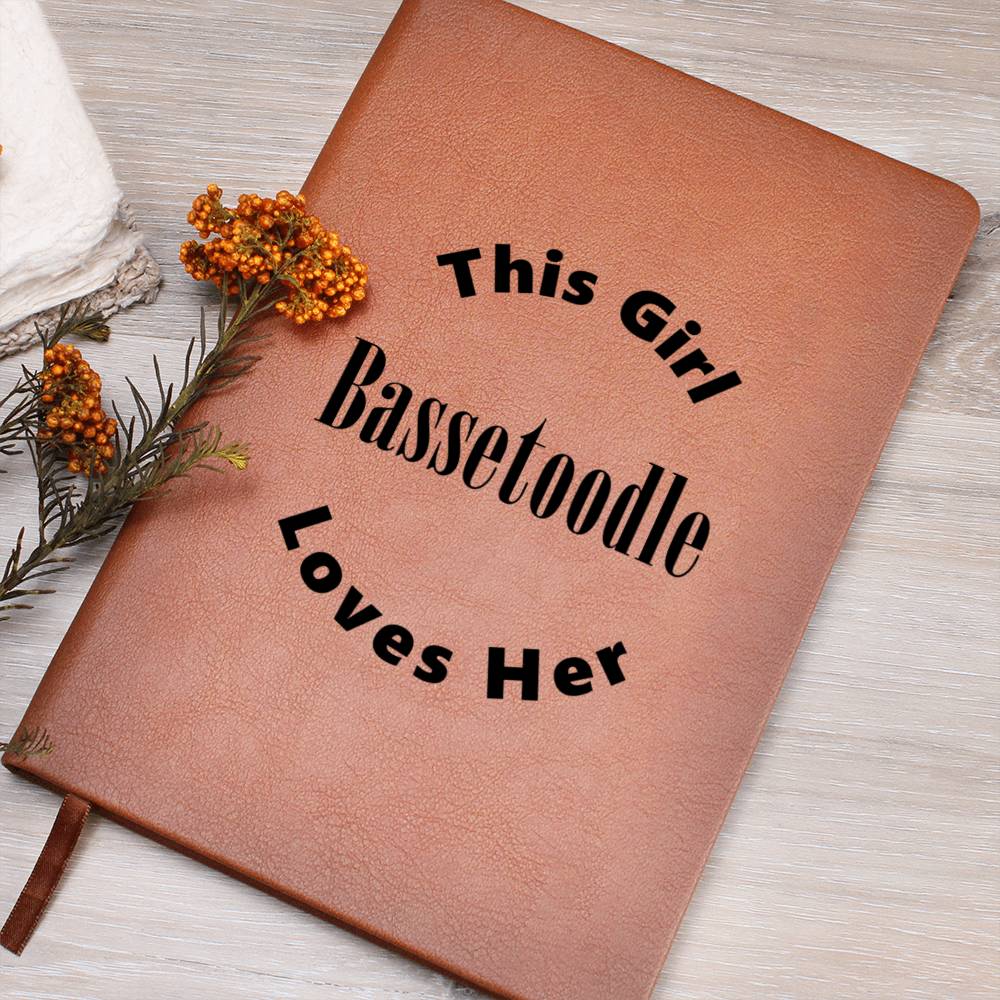 Bassetoodle v2 - Vegan Leather Journal