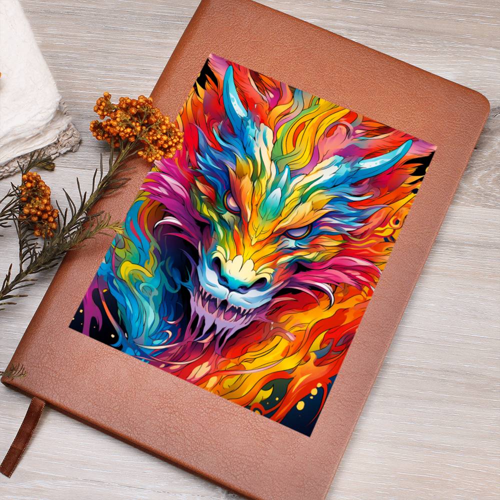 Majestic Dragon 020 - Vegan Leather Journal