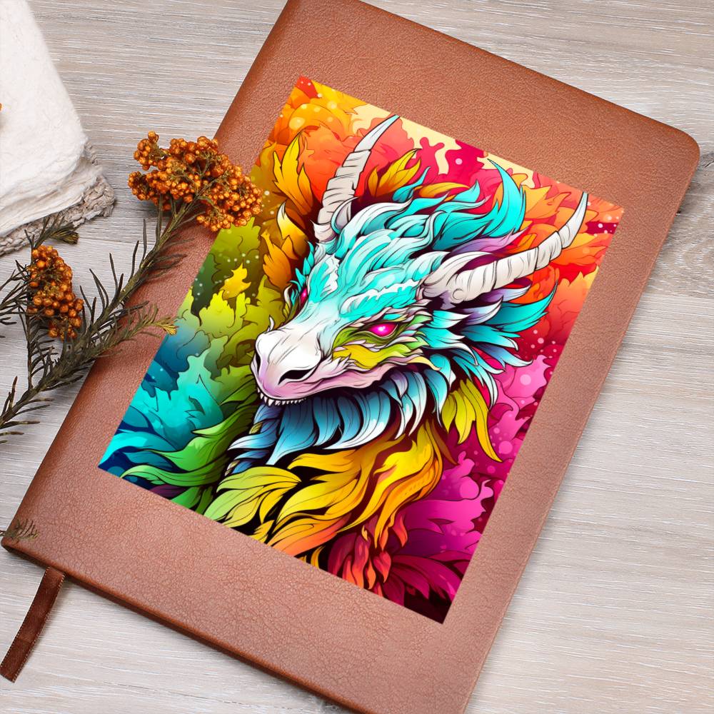 Majestic Dragon 031 - Vegan Leather Journal