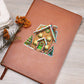 Christmas Gingerbread House 004 - Vegan Leather Journal