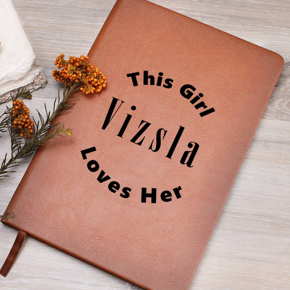Vizsla v2 - Vegan Leather Journal