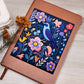 Birds And Floral Design 154 - Vegan Leather Journal