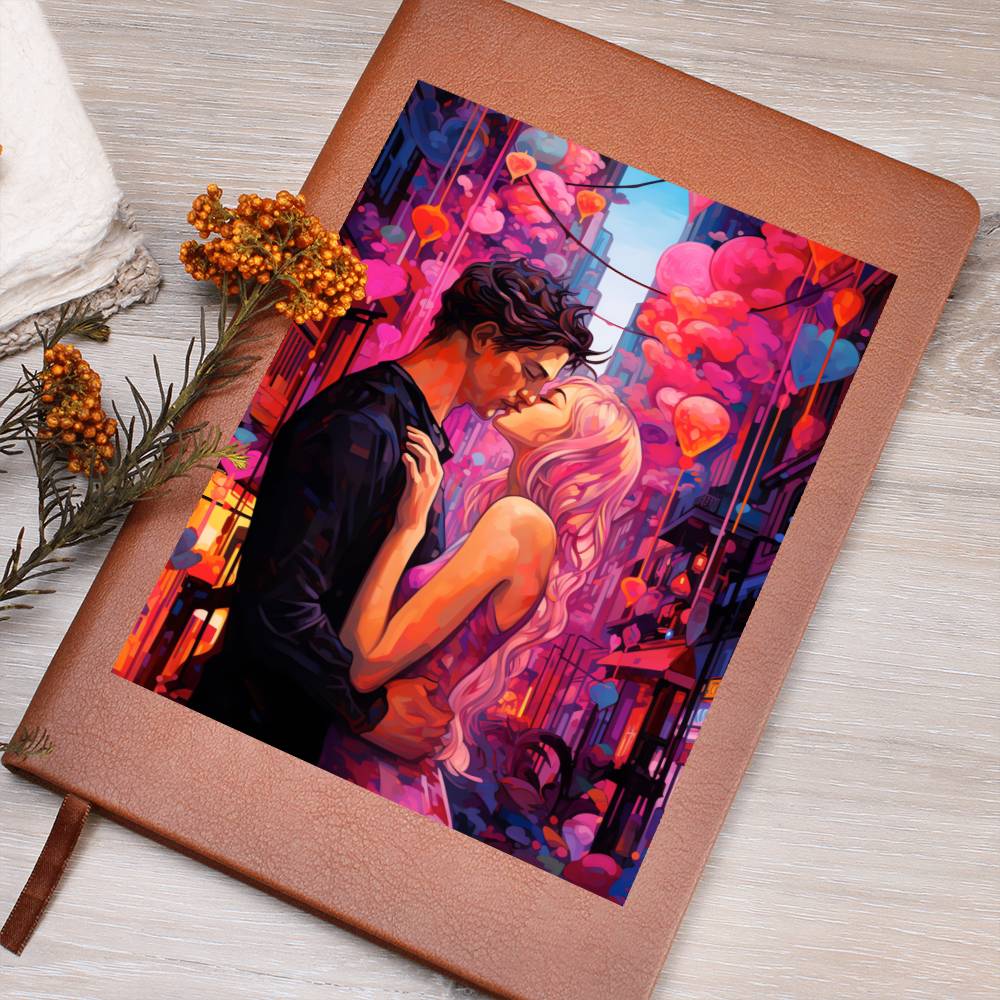 Valentine's Day Art 289 - Vegan Leather Journal