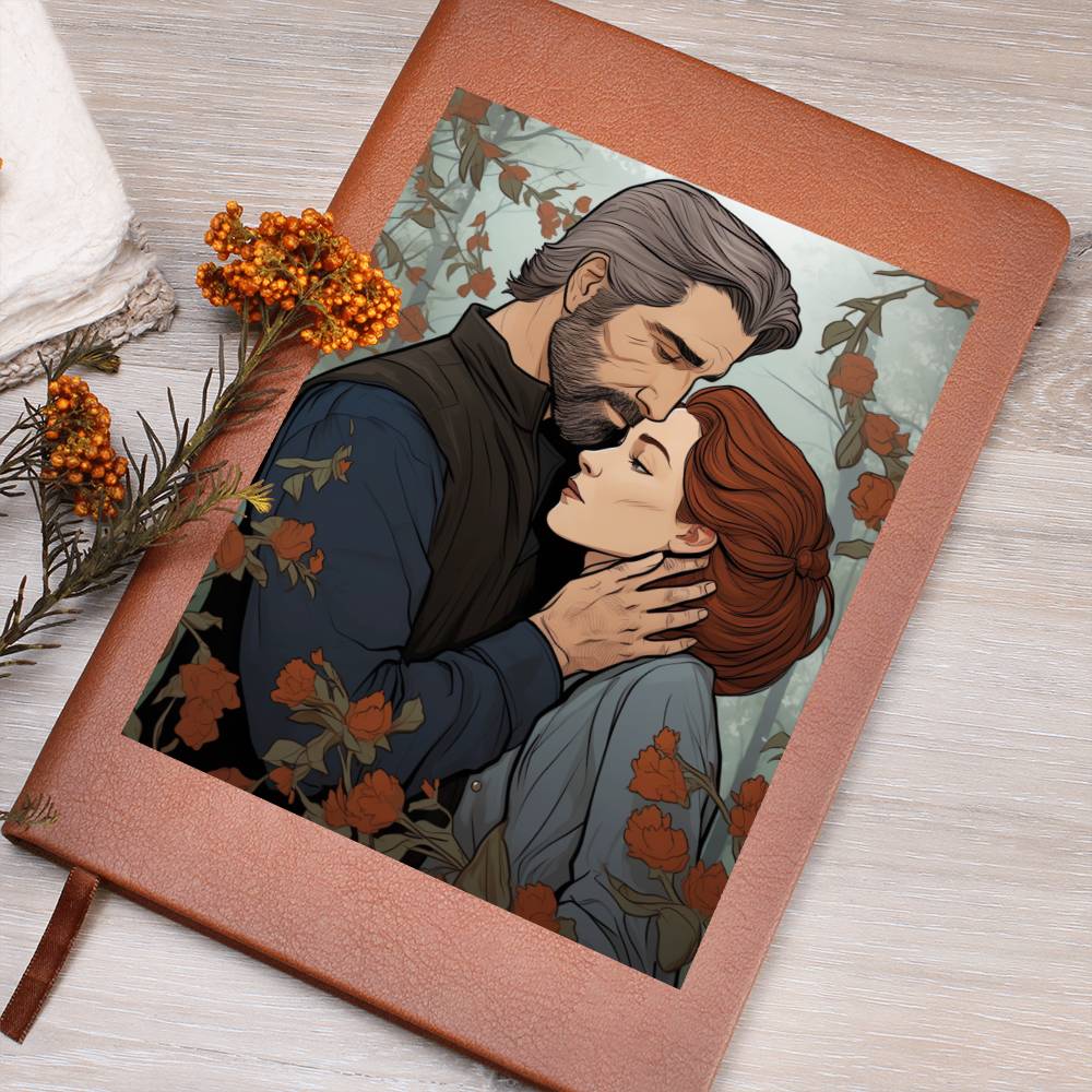 Valentine's Day Art 040 - Vegan Leather Journal