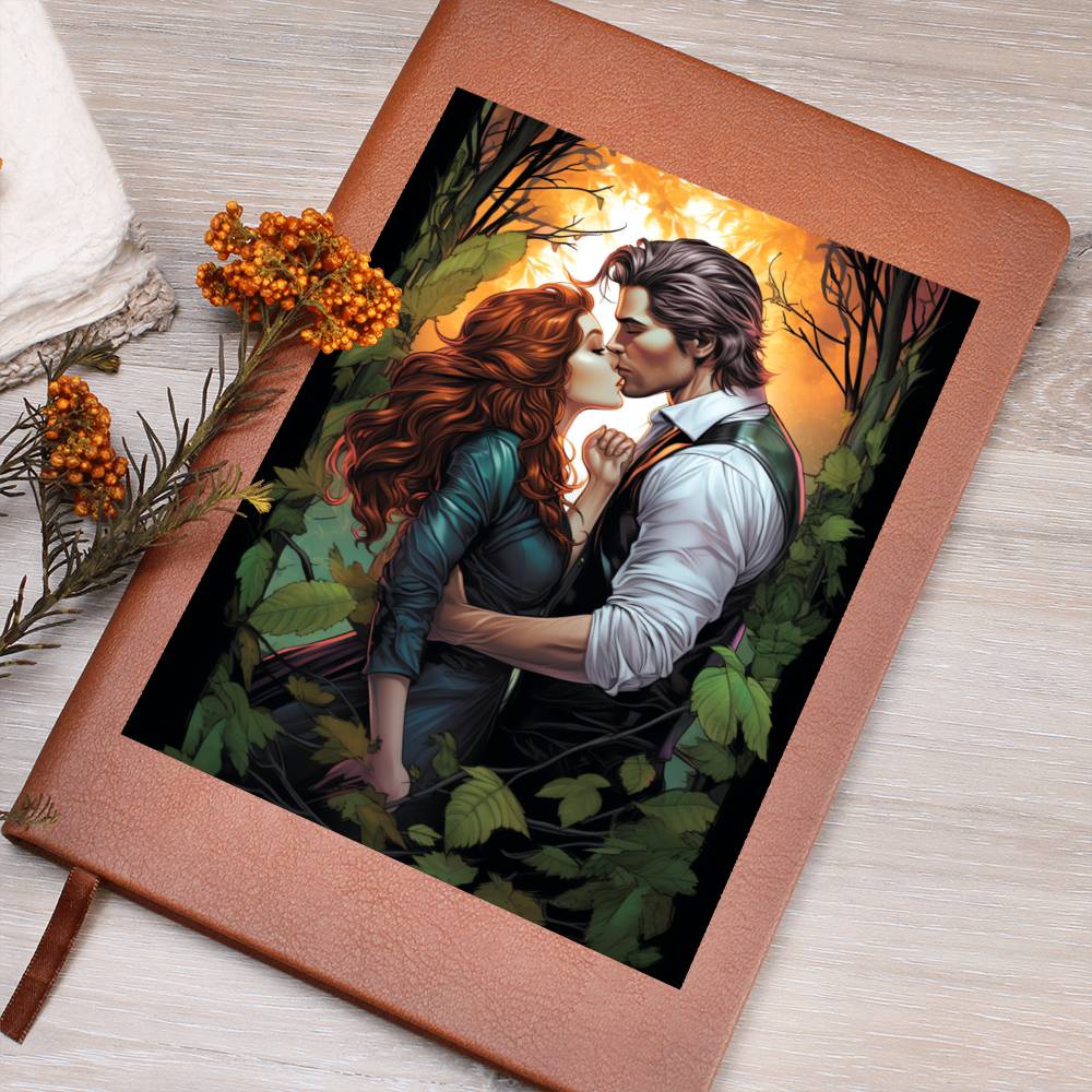 Valentine's Day Art 429 - Vegan Leather Journal